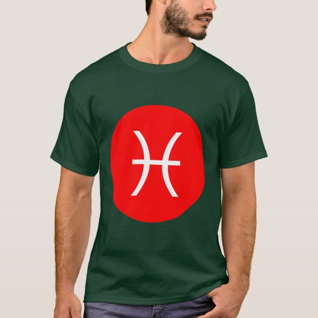 Camiseta Símbolo de Peixes (Frente)