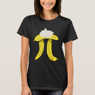 Camiseta Símbolo de Pi de Creme de Banana - Amante de Torta
