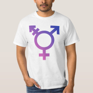 Camiseta Símbolo de Prioridade Trans