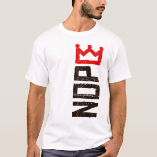 Camiseta Símbolo de Protesto Sem Reis Vertical