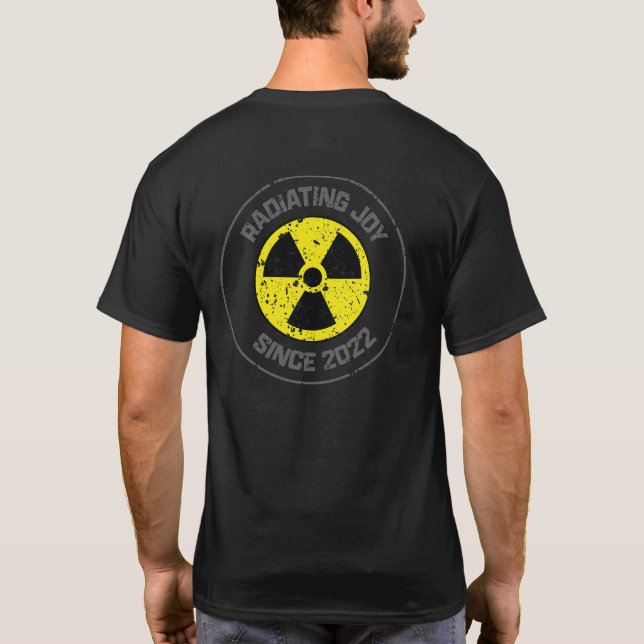 Camiseta Símbolo de Radiação da Alegria Desde o Grunge 2022 (Verso)