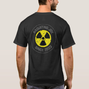 Camiseta Símbolo de Radiação da Alegria Desde o Grunge 2023