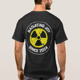 Camiseta Símbolo de Radiação da Alegria Desde o Grunge 2024