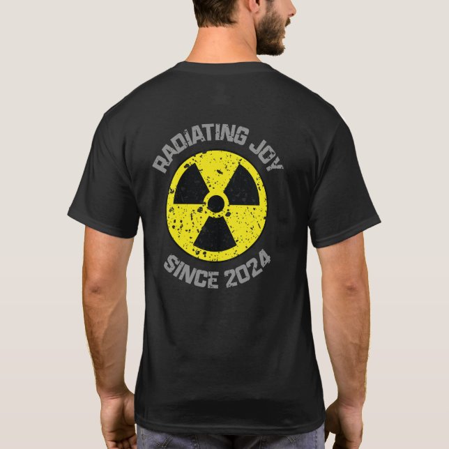 Camiseta Símbolo de Radiação da Alegria Desde o Grunge 2024 (Verso)