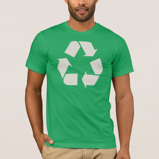 Camiseta Símbolo de Reciclar (Frente)