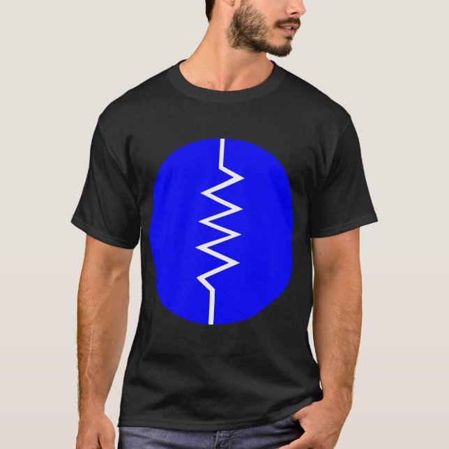 Camiseta Símbolo de resistência - dentro de um círculo (Frente)