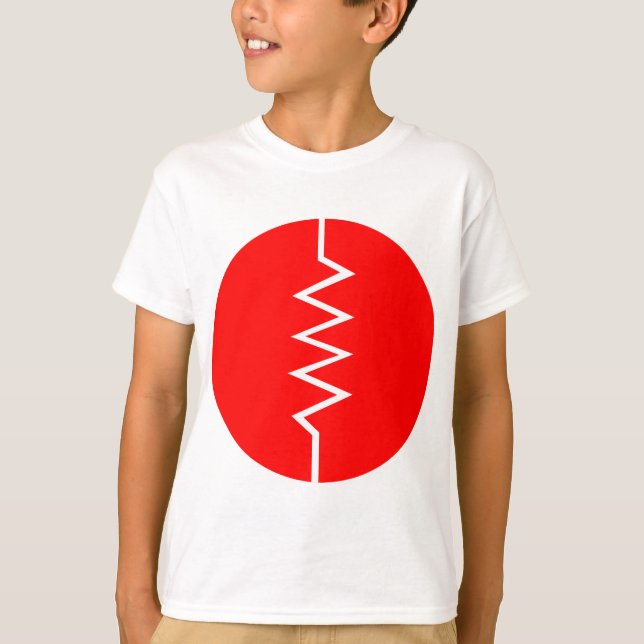 Camiseta Símbolo de resistência - dentro de um círculo (Frente)