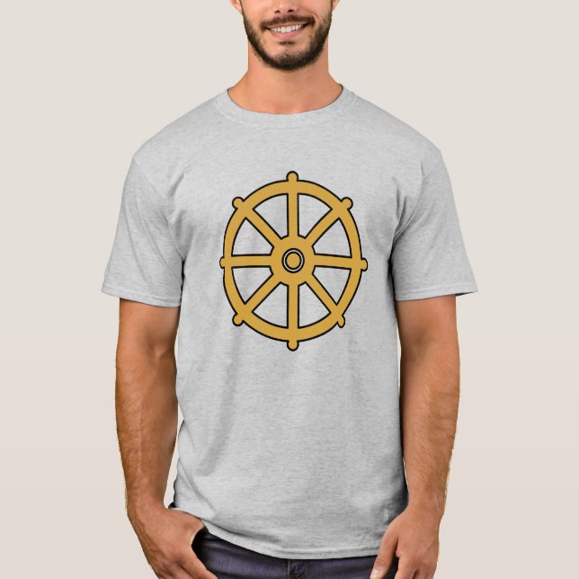Camiseta Símbolo de Roda de Taranis (Frente)
