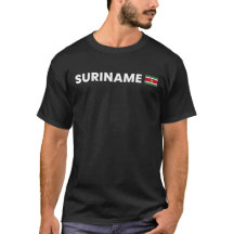 Símbolo de Sinalizador do Orgulho Suriname Tee