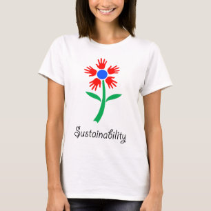 Camiseta Símbolo de sustentabilidade