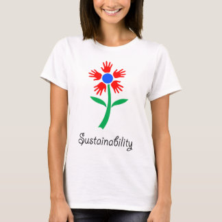 Camiseta Símbolo de sustentabilidade