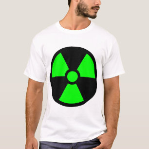 Camiseta Símbolo de Tira Verde no Fundo Negro