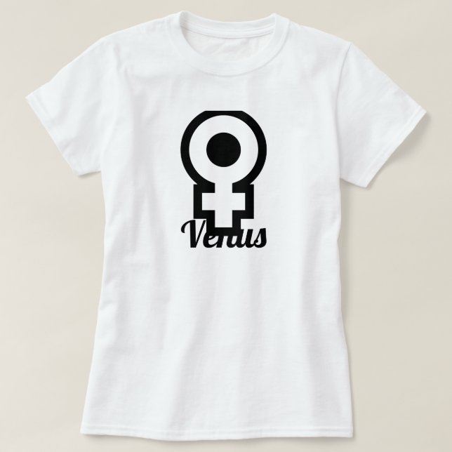Camiseta Símbolo de Vênus (Frente do Design)