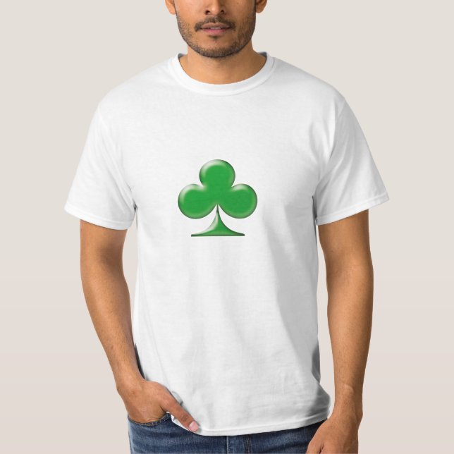 Camiseta Símbolo de Véu Verde Irlandês no Dia de São Patríc (Frente)