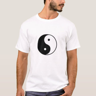 Camiseta símbolo de yang do yin