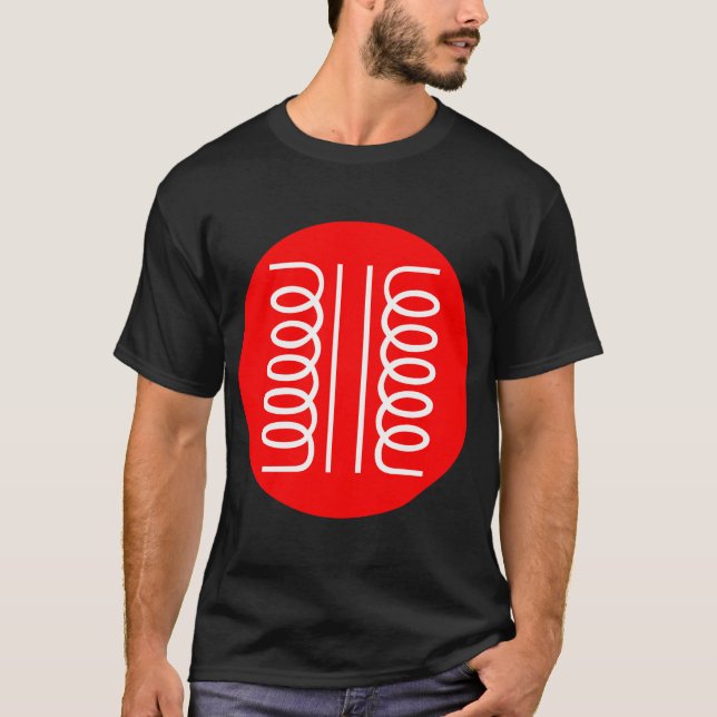 Camiseta Símbolo dentro de um círculo - Transformador (Frente)