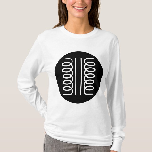 Camiseta Símbolo dentro de um círculo - Transformador (Frente)