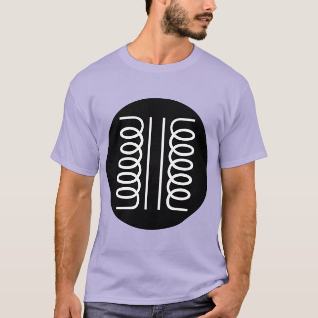 Camiseta Símbolo dentro de um círculo - Transformador (Frente)