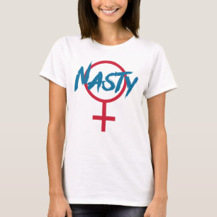 Camiseta Símbolo desagradável de Venus da mulher