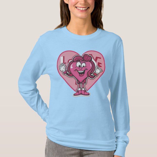Camiseta Símbolo do Amor (Frente)