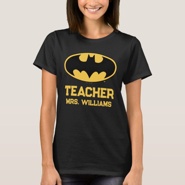 Camiseta Símbolo do Batman | Logotipo Oval (Frente)