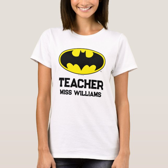 Camiseta Símbolo do Batman | Logotipo Oval do Bat (Frente)
