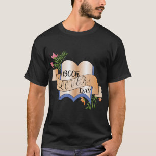 Camiseta Símbolo do Dia dos Amantes do Livro