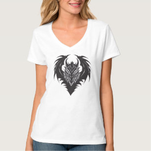 camiseta símbolo do dragão