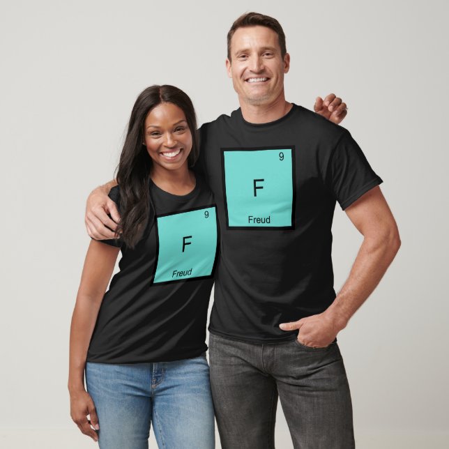 Camiseta Símbolo do Elemento Químico Divertido de  (Unissex)