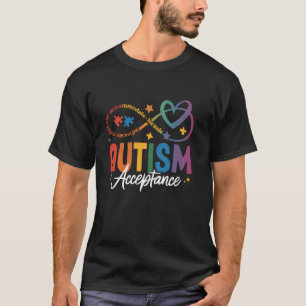 Camiseta Símbolo do Infinito de Conscientização e Aceitação