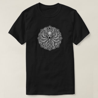 Camiseta Símbolo do Necronomicon Cthulhu Magnum Tenebrosum