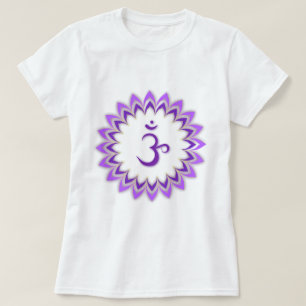 Camiseta Símbolo do OM/coroa Chakra