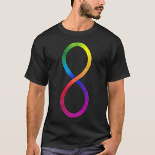 Camiseta Símbolo do Orgulho Autista Vertical