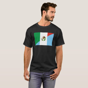 Camiseta símbolo do país da bandeira de México guatemala