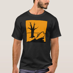 Camiseta Símbolo do perigo ambiental