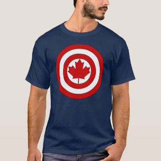 Camiseta Símbolo do protetor do capitão Canadá