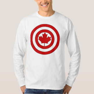 Camiseta Símbolo do protetor do capitão Canadá