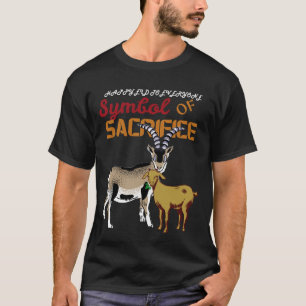 Camiseta "Símbolo do Sacrifício:Eid al-Adha:Fé e Devoção
