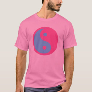 Camiseta Símbolo do Transgender de Yin e de Yang
