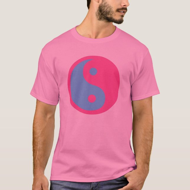 Camiseta Símbolo do Transgender de Yin e de Yang (Frente)