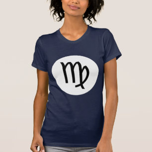 Camiseta Símbolo do Virgo - T escuro - personalizado