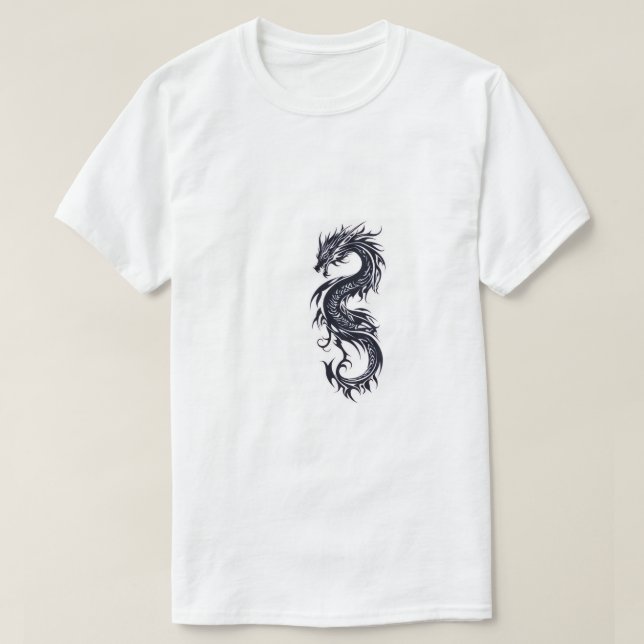 camiseta símbolo dragão (Frente do Design)