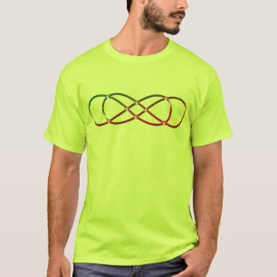 Camiseta Símbolo duplo Infinito - colorido