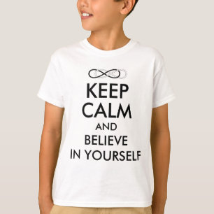 Camiseta Símbolo duplo Infinito - Preto e Branco