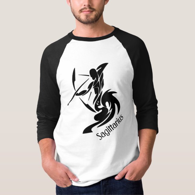 Camiseta Símbolo e Sinal Zodiac Sagitário (Frente)