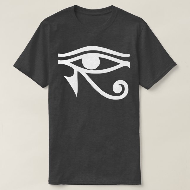 Camiseta Símbolo Egípcio Eye of Horus (Frente do Design)