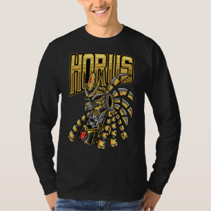 Camiseta Símbolo Egípcio Mech Horus, Futuro da Ficção Cient
