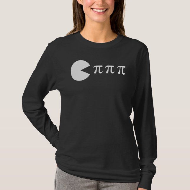 Camiseta Símbolo Engraçado Pi Day Math Science Ate Pi (Frente)