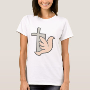 Camiseta Símbolo entre as duas pontas da paz