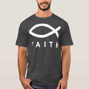 Camiseta Símbolo FAITH Fish